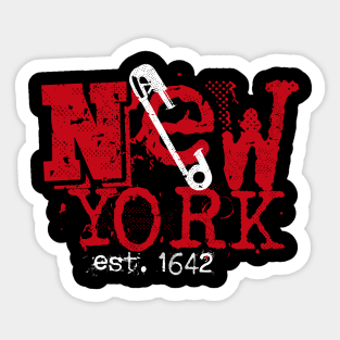 New York 1642 3.0 Sticker